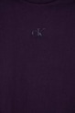 Calvin Klein Jeans pamut póló IG0IG02136.9BYX burgundia AW23
