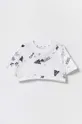 білий Дитяча бавовняна футболка adidas JG BLUV Q3 AOPT Для дівчаток