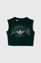 Otroški top adidas Originals Z elastanom zelena IL5037