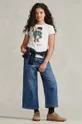 Παιδικό βαμβακερό μπλουζάκι Polo Ralph Lauren Για κορίτσια