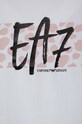 Djevojčice Dječja majica kratkih rukava EA7 Emporio Armani 6RFT09.FJ03Z bijela