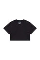 Fete Dkny tricou de bumbac pentru copii x DC Comics D35T26.114.150 negru