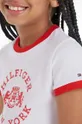 Tommy Hilfiger t-shirt bawełniany dziecięcy Dziewczęcy