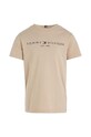Παιδικό βαμβακερό μπλουζάκι Tommy Hilfiger KS0KS00397.128.176.9BYX μπεζ AW23