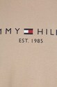 Παιδικό βαμβακερό μπλουζάκι Tommy Hilfiger μπεζ KS0KS00397.128.176.9BYX