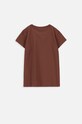 Coccodrillo t-shirt dziecięcy ZC3143203VGB brązowy AW23