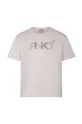 μπεζ Παιδικό βαμβακερό μπλουζάκι Pinko Up Για κορίτσια