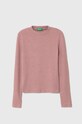 United Colors of Benetton longsleeve copii uni roz 31F5C10F7.G.SEASONAL