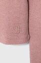 Fete United Colors of Benetton longsleeve copii 31F5C10F7.G.SEASONAL roz