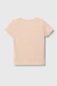 Παιδικό βαμβακερό μπλουζάκι Pepe Jeans ροζ