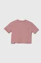 Παιδικό μπλουζάκι Under Armour Motion SS ροζ