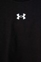 Dziewczynka Under Armour t-shirt dziecięcy UA CROP SPORTSTYLE LOGO SS 1380878 czarny