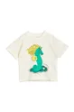 λευκό Παιδικό βαμβακερό μπλουζάκι Mini Rodini Παιδικά