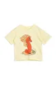 giallo Mini Rodini t-shirt in cotone per bambini Bambini