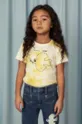 Παιδικό βαμβακερό μπλουζάκι Mini Rodini Mini Rodini x Wrangler
