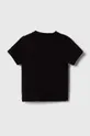 Μωρό βαμβακερό μπλουζάκι BOSS μαύρο