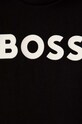 Chłopiec BOSS t-shirt bawełniany niemowlęcy J05A20.74.81 czarny