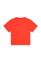 BOSS t-shirt bawełniany dziecięcy J25O77.114.150 czerwony AW23