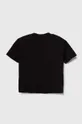 Παιδικό μπλουζάκι HUGO μαύρο