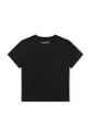 Παιδικό μπλουζάκι Karl Lagerfeld μαύρο