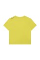 Karl Lagerfeld t-shirt bawełniany dziecięcy Z25413.162.174 żółty AW23