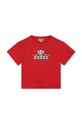 Kenzo Kids t-shirt bawełniany dziecięcy nadruk czerwony K25857.114.150