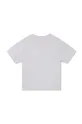 Detské bavlnené tričko Kenzo Kids sivá