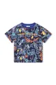 Detské bavlnené tričko Marc Jacobs tmavomodrá