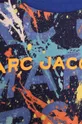 темно-синій Дитяча бавовняна футболка Marc Jacobs