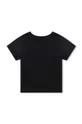 Дитяча бавовняна футболка Michael Kors чорний