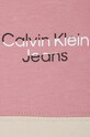 Chłopiec Calvin Klein Jeans t-shirt niemowlęcy IN0IN00085.9BYX różowy