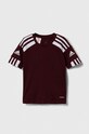 Детская футболка adidas Performance узор бордо GN8090