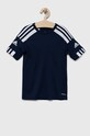Дитяча футболка adidas Performance аплікація темно-синій GN5745