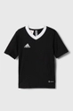 czarny adidas Performance t-shirt dziecięcy ENT22 JSY Y Dziecięcy