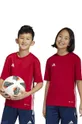 crvena Dječja majica kratkih rukava adidas Performance Dječji