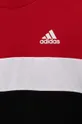 красный Детская хлопковая футболка adidas