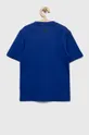 Detské bavlnené tričko adidas modrá