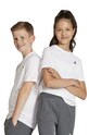 adidas t-shirt bawełniany dziecięcy IB4093 biały
