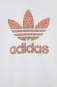 Dječja pamučna majica kratkih rukava adidas Originals  Temeljni materijal: 100% Pamuk Manžeta: 95% Pamuk, 5% Elastan