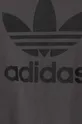 siva Otroška bombažna kratka majica adidas Originals TREFOIL