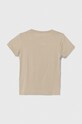 Chłopiec adidas Originals t-shirt bawełniany TREFOIL IJ7179 beżowy