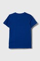 Chłopiec adidas t-shirt bawełniany dziecięcy IJ8732 niebieski