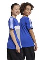 adidas t-shirt bawełniany dziecięcy IJ8732 niebieski