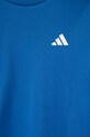 Chłopiec adidas t-shirt dziecięcy IJ9555 niebieski