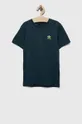 zielony adidas Originals t-shirt bawełniany dziecięcy Dziecięcy