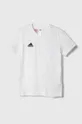 bianco adidas Performance t-shirt in cotone per bambini ENT22 TEE Y Bambini