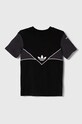 adidas Originals gyerek pamut póló IC6243 fekete AW23