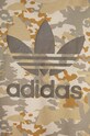 Мальчик Детская хлопковая футболка adidas Originals IP0270 бежевый