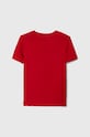 Detské bavlnené tričko adidas IJ6262 červená AW23