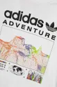 белый Детская хлопковая футболка adidas Originals